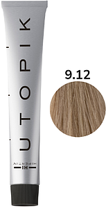 Крем-фарба для волосся 9/12 дуже світлий попелясто-перламутровий блонд UTOPIK HIPERTIN, 60 мл