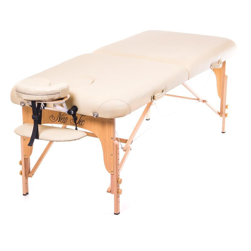 Масажний стіл Maximum New Tec, бежевий, фото 1
