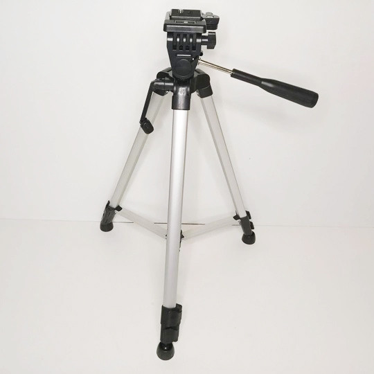Штатив для камери, телефону, трипод, тринога TriPod 330A 0.50-1.35м, штатив для блогера, для зйомки FI-36, фото 1