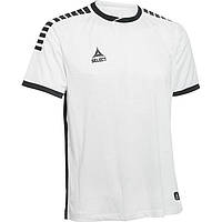 Футболка SELECT Monaco player shirt біло-чорна 620000-010