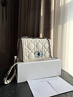 Medium Caro Bag White beige