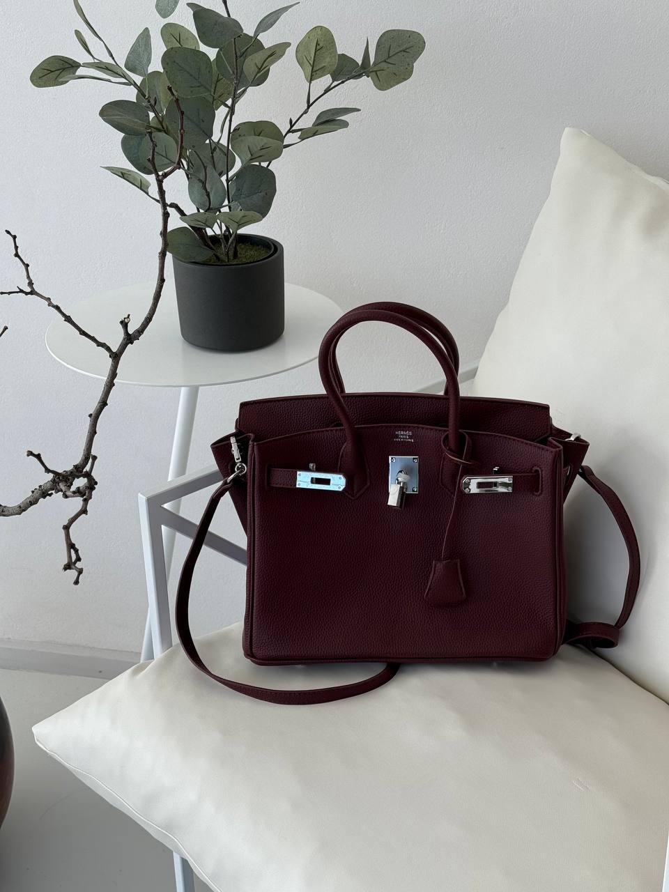 Hermès Birkin Burgundy Магнітна коробка, фото 1
