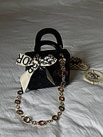 Christian Dior Small Lady Dior Black/Gold