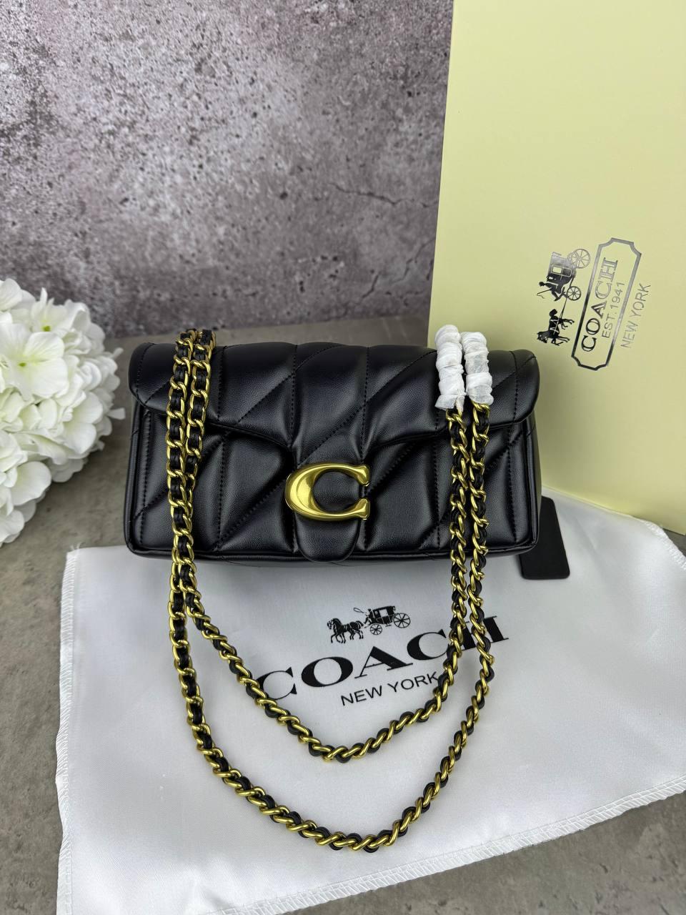 Coach Black 20x11x6, фото 1