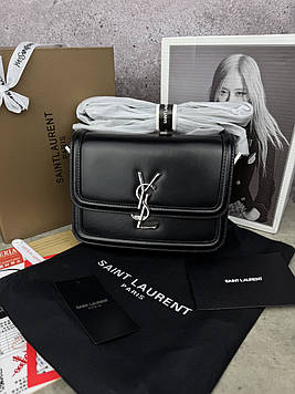Yves Saint Laurent Solferino Black Silver