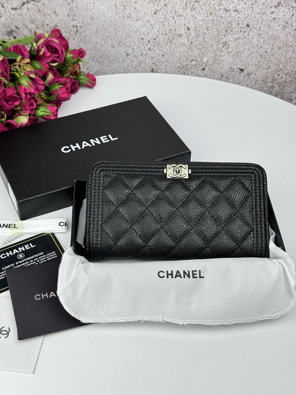 Chanel Black Silver Texture, фото 1