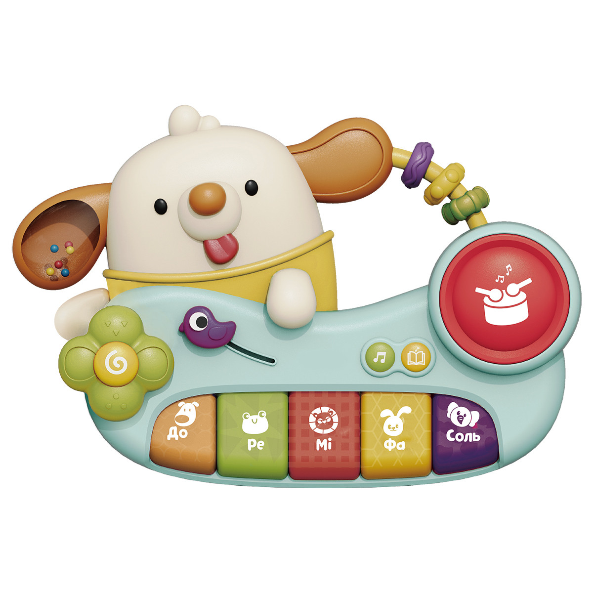 Музична іграшка KIDDI SMART “Диво-піаніно” DM9900-UA | Україномовне піаніно для дітей 6 міс – 5 років, звуки тварин, віршики та ме, фото 1