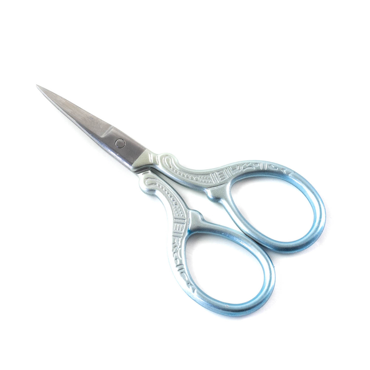 Маленькі ножиці гострі блакитні довжина різу 3.2см INN030, фото 1