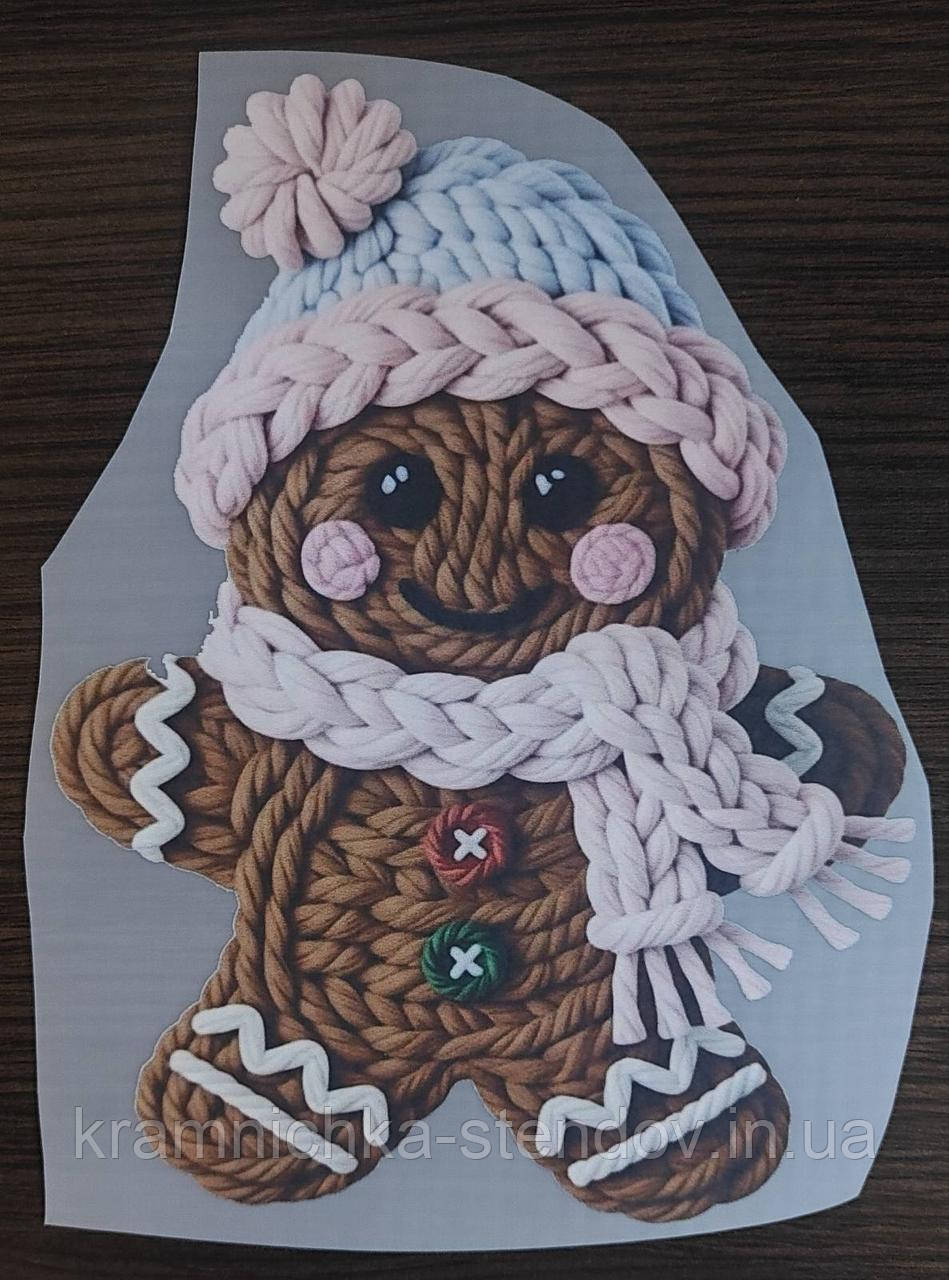 Новорічні наклейки, фото 1