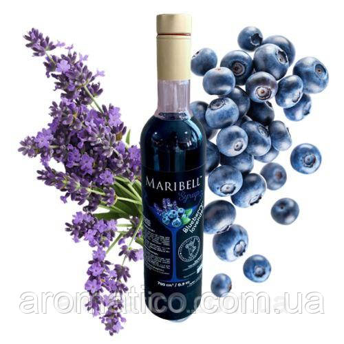 Сироп ТМ Maribell Чорниця-Лаванда 0,7л