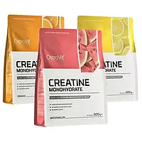 Креатин OstroVit Creatine monohydrate 500 г (без смаку, та зі смаками)