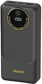 Power Bank Dudao K12Pro 20000mAh 22.5W PD LED Cluster Black UA