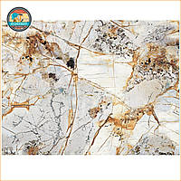 Самоклеюча вінілова плитка набір (6 рулонів) 3600х2800х2мм Цитрин SW-00001450