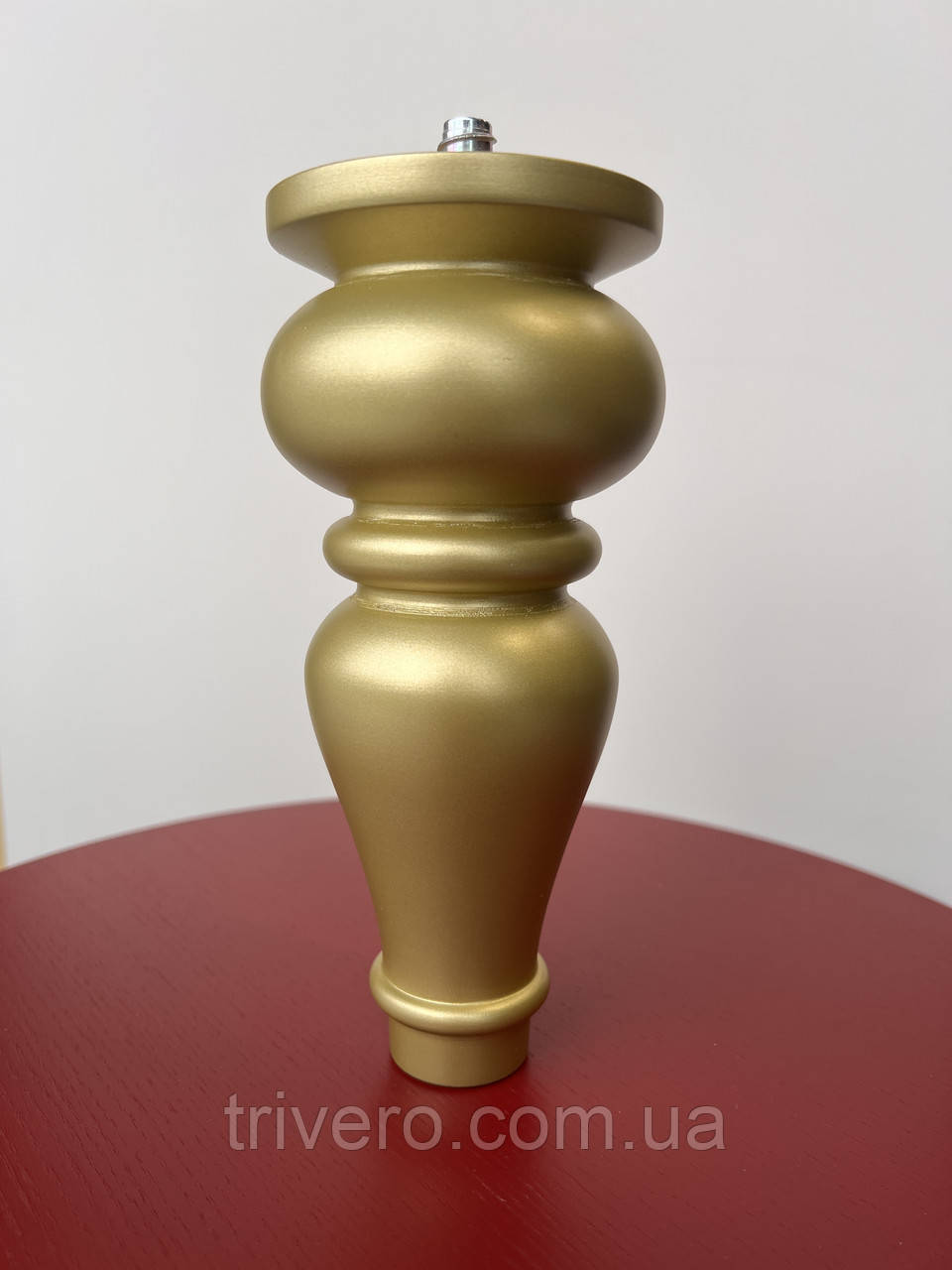 Золоті меблеві ніжки і опори для крісла з дерева H.180 D.80 / Ніжка-1, фото 1