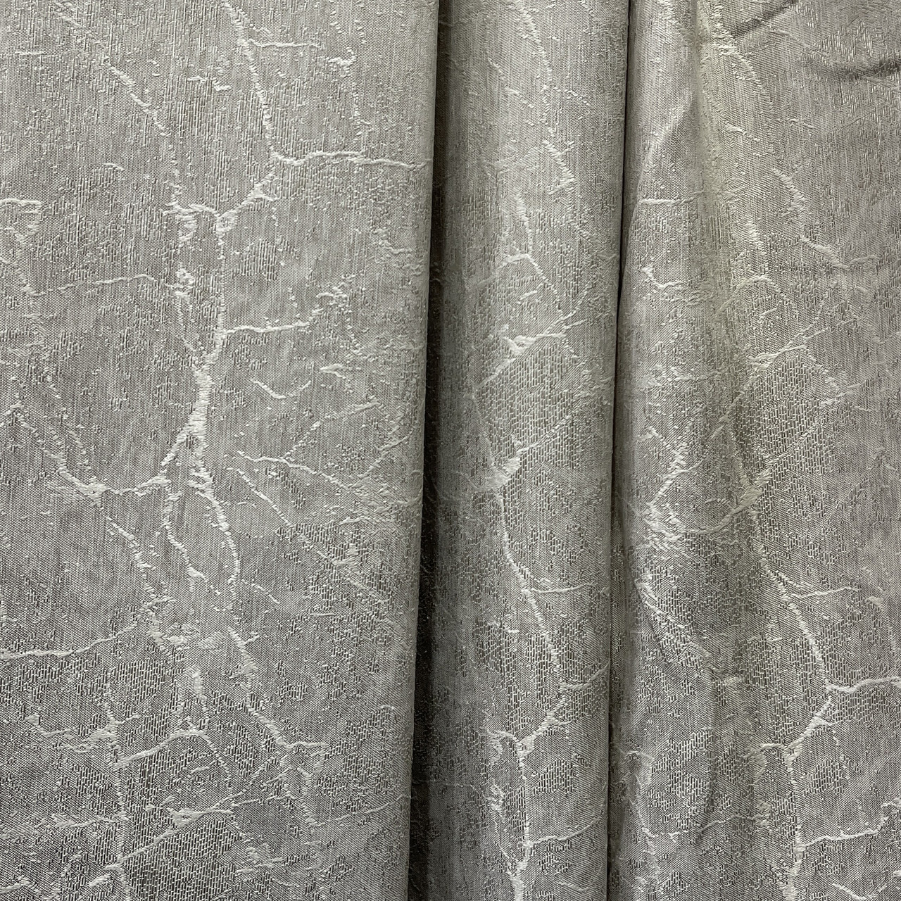 Шторна мармурова жакардова тканина бежевого кольору на метраж, висота 2,8м (M58-1), фото 1