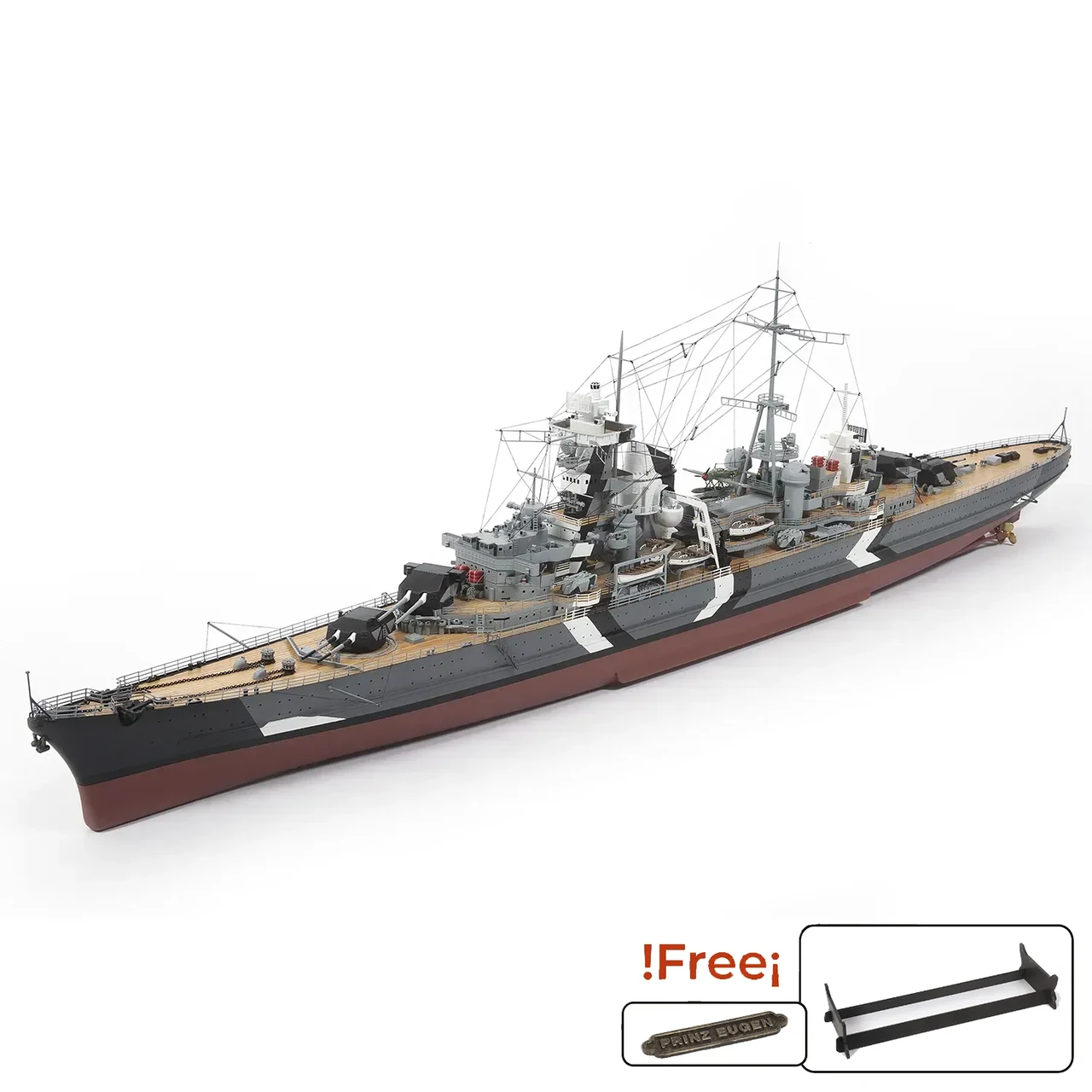 Модель корабля Prinz Eugen комплект для збирання моделі 1:200 | OcCre, фото 1