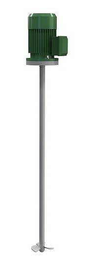 Хімічна мішалка E-1000-4 230В 1ф, 100 см РVDF, фото 1