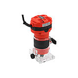 Фрезер ручний по крайці деревяних плит мережевий 850 Вт (цанга Ø= 6/ 8 мм) хід 40 мм Yato YT-82389, фото 5