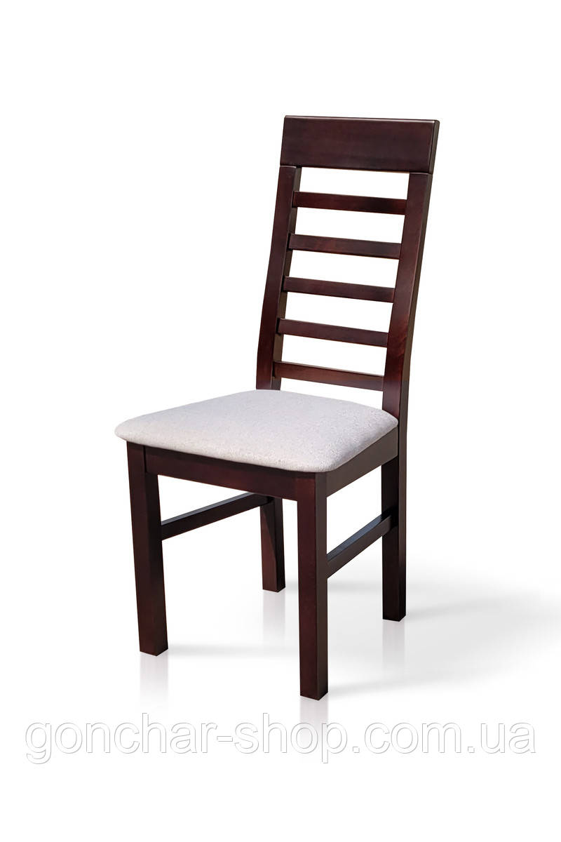 Стілець обідній Лідер т.горіх/Джерси 02---, фото 1