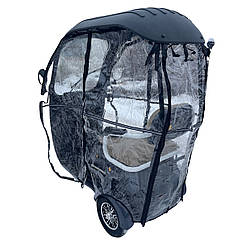 Дощовик для кабіни електротрицикла пасажир. DOZER