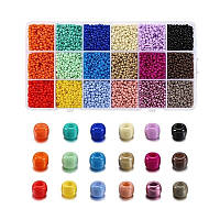 Набір бісеру з волосінню в коробці, для творчості та рукоділля