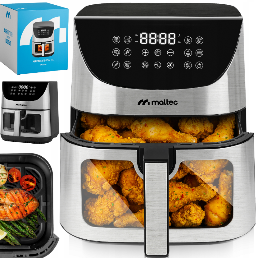 Фритюрниця MalTec 1800Вт 9л (Польща), фото 1