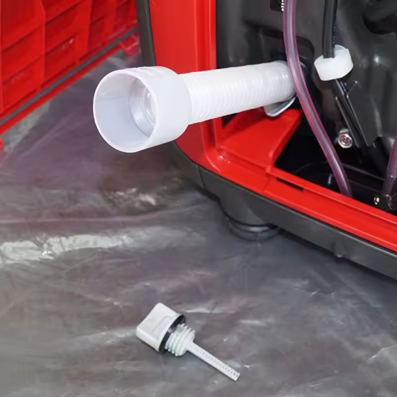 Трубка для зливання та заміни оливи генератора