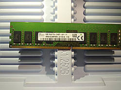 Для ПК 8GB DDR4 2400T SK hynix 1Rx8 RAM PC4-19200U Оперативна пам'ять HMA81GU6MFR8N-UH NO AC