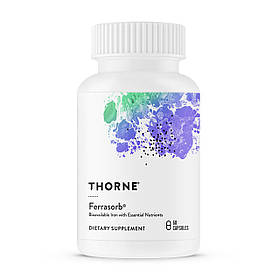 Thorne Ferrasorb - 60 caps yL.