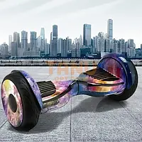 Гироборд самобаланс EL-7 ПП Галактика для детей и взрослых с bluetooth колонкой и подсветкой 10,5". ТОП!