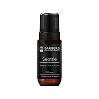 Піна для бороди та обличчя Barbers Seattle 2 в 1, 200 мл