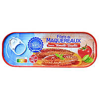 Філе скумбрії Les Dris у томатному соусі з базиліком 169 г