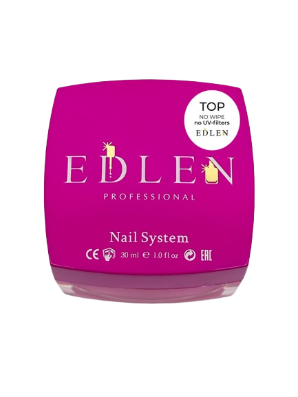 Топ без липкого шару Edlen No UV-Filters, 30 мл, фото 1