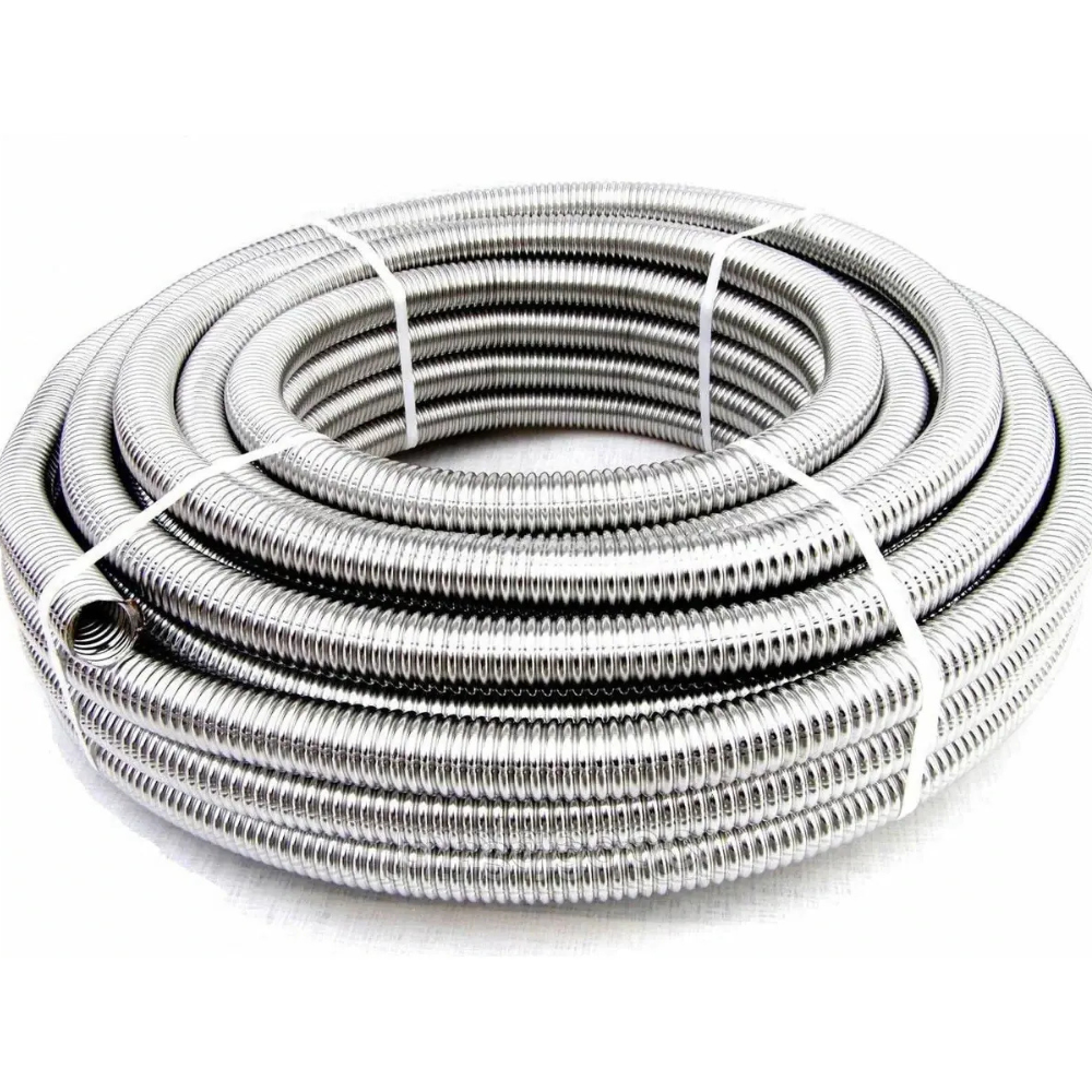 Гофрована труба 25 мм з нержавіючої сталі DISPIPE , відпалена., фото 1