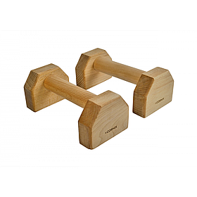 Упори для віджимань Cornix паралетси 25 см, дерев’яні (XR-0493)