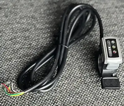 Ручка газу для електровелосипеда важільного типу з індикатором на 36v/48v