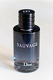 🔥 США. Якісна Чоловіча туалетна вода Christian Dior Sauvage (Діор Саваж) 100 мл. Ароматичний фужерний аромат, фото 3