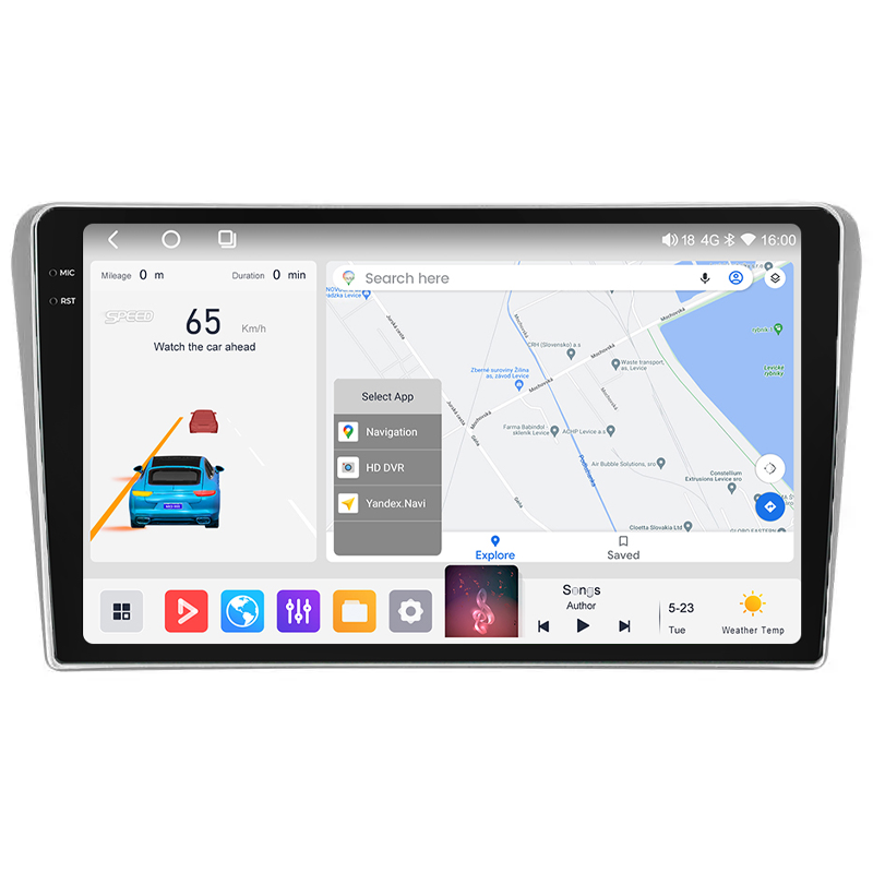 Штатна магнітола Mekede MS 2k Toyota Avensis T250 2 II (2003-2009) CarPlay QleD, фото 1