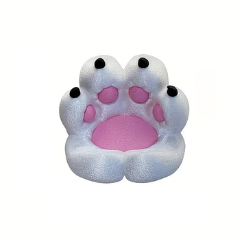 Тримач для телефону та планшету у формі котячої лапки SAM-2277W білий