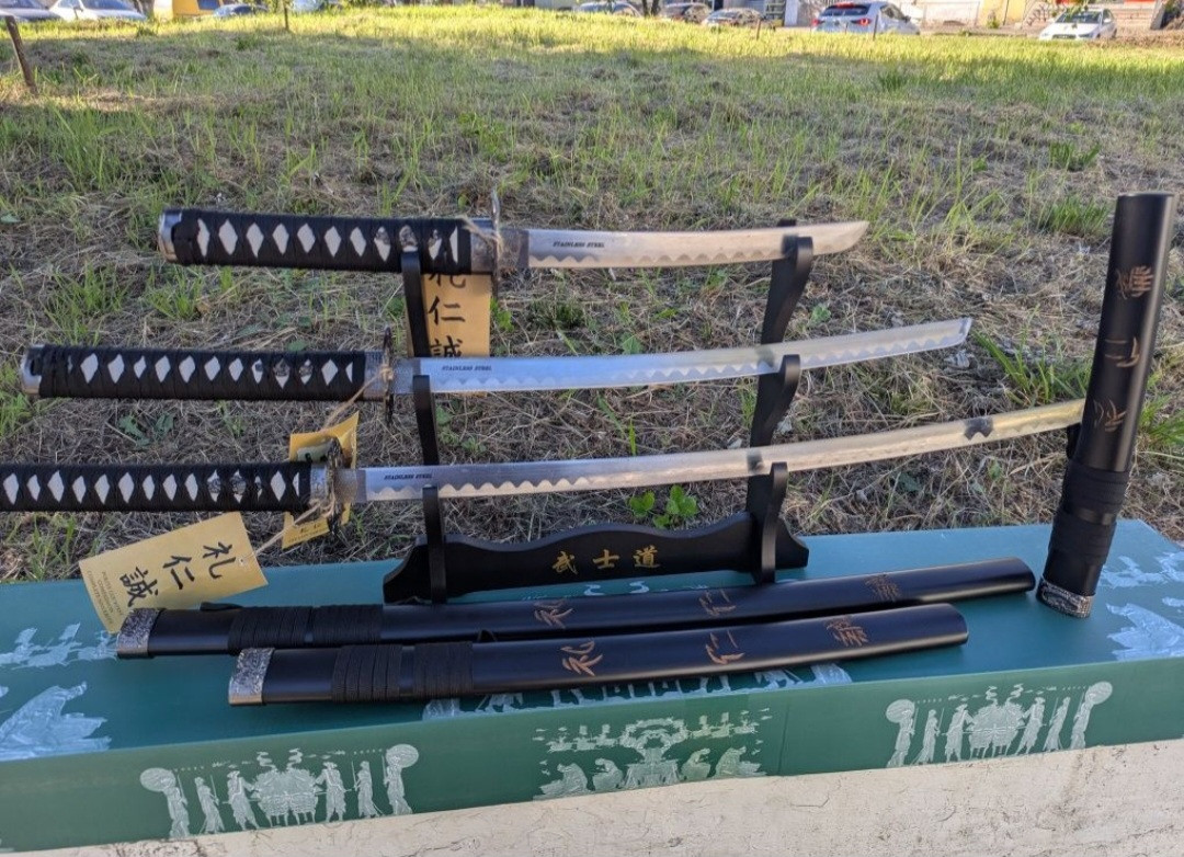 Набір катан із фільму Останній Самурай, фото 1