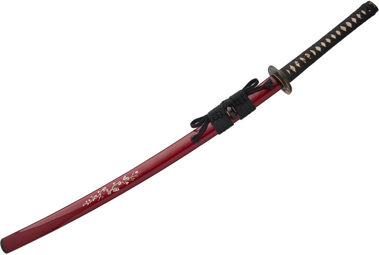 Катана Червоний Журавль, Ака Цуру, VIP сувенір, суперякість Damask, фото 1