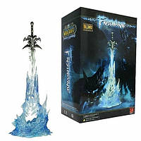 Фігурка Меч Warcraft Крижана скорбота Фростморн WOW Lichking Sad Sword Blue Light Figure 28см WOW 21.84