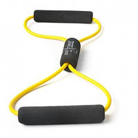 Резинка для фитнеса, ног восьмерка желтый Dittmann (DT-UT-VLNL-yellow), желтый