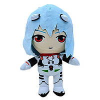 М'яка іграшка Аянамі Рей Євангеліон Evangelion Ayanami Rei 25 см T E AR