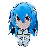 М'яка іграшка Аянамі Рей Євангеліон Evangelion Ayanami Rei 25 см T E AR 02