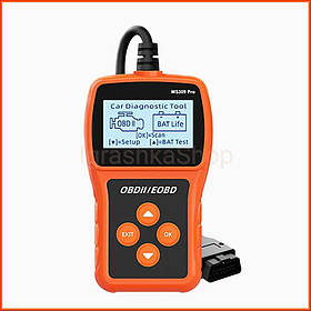 Сканер MS309PRO OBD2 діагностика авто тестер акумулятора зчитувач кодів помилок аналізатор стану автомо