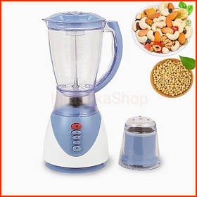 Блендер 800 ват Crownberg CB7327 з чашею 1 5 літри три режими швидкості для приготування смузі коктейлів пюре