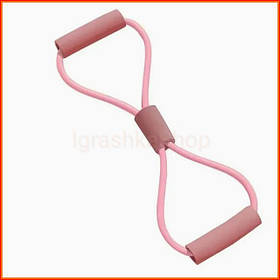 Еспандер для фітнесу гумовий тренажер для схуднення йоги чоловіків жінок для тренувань сили гнучкості та розтяжки