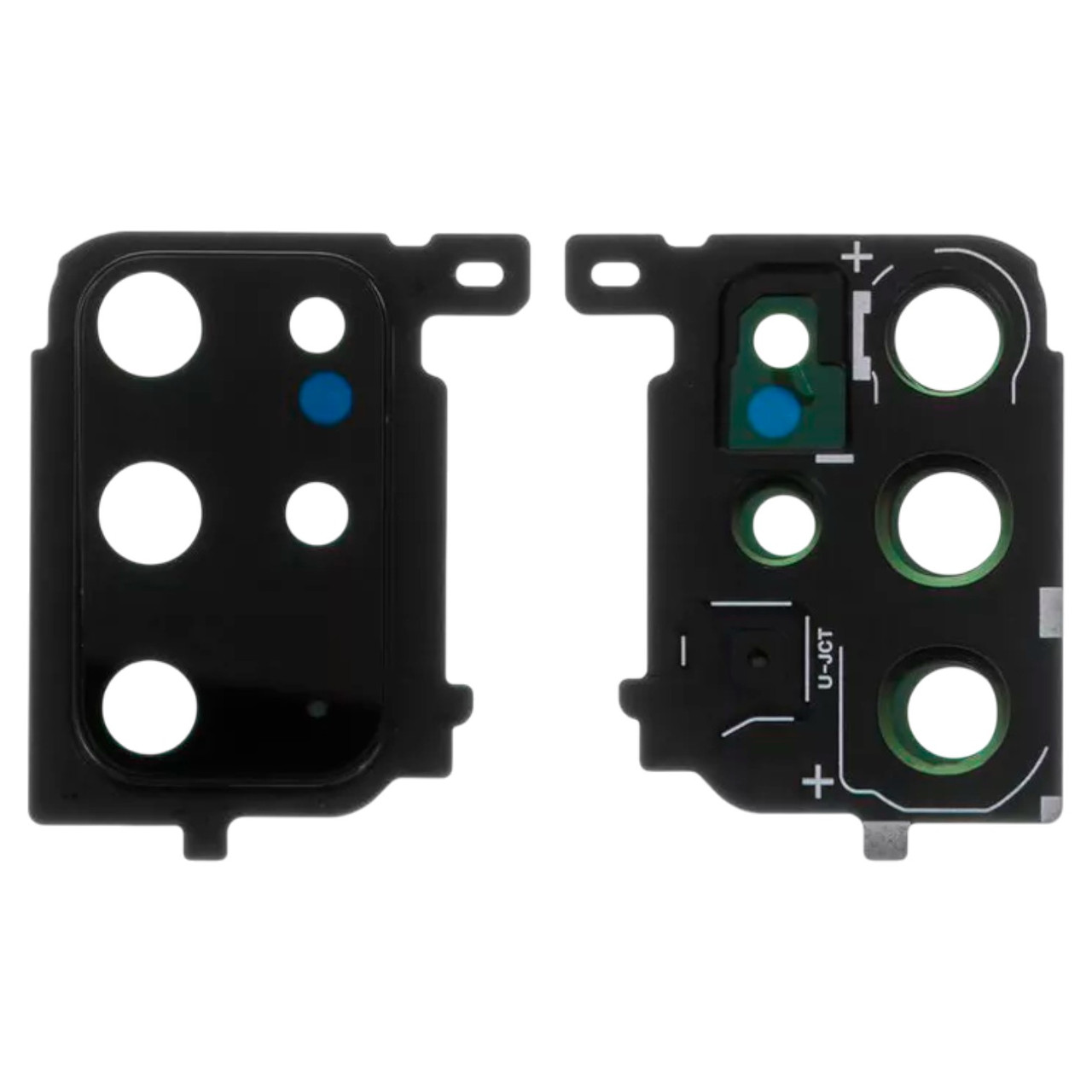 Скло камери Samsung G985 Galaxy S20 Plus 2020/ G986 з рамкою black, фото 1