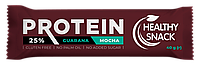 Енергетичний батончик 25% з гуараною, смак "Мокко" в шоколаді+вітаміни HEALTHY SNACK, 40г